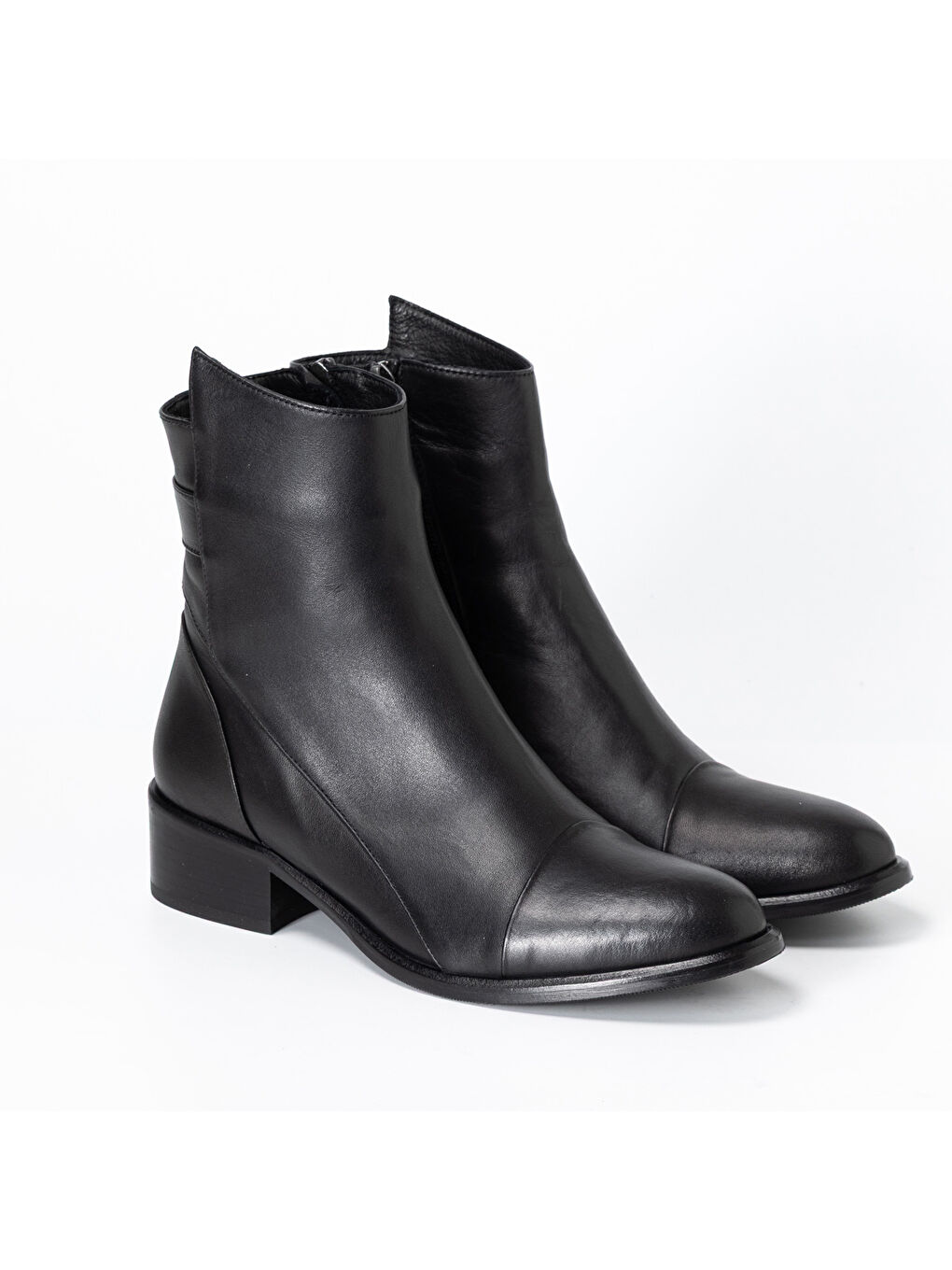 Siyah Kadın Bot 25K11098 Skin Boot-2