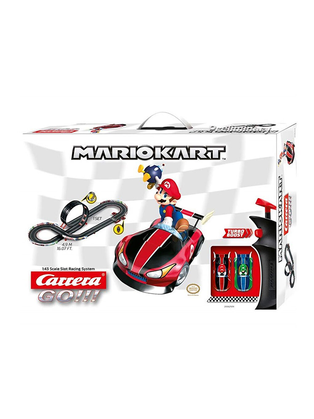 Carrera GO Mario Kart Yarış Seti 62509 - 1