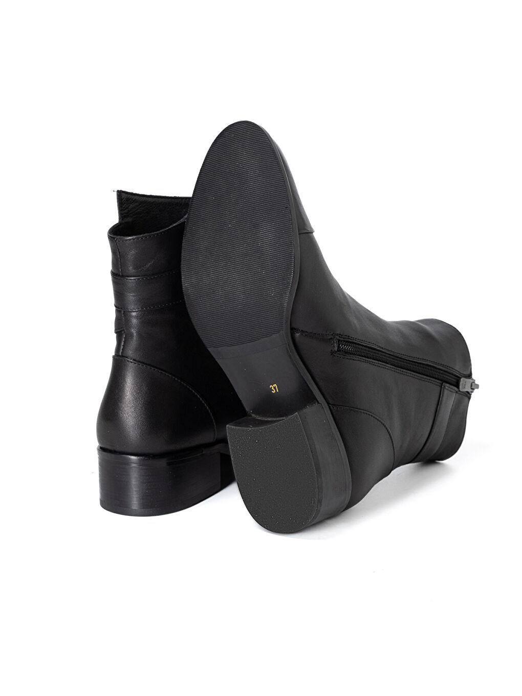Siyah Kadın Bot 25K11098 Skin Boot-4