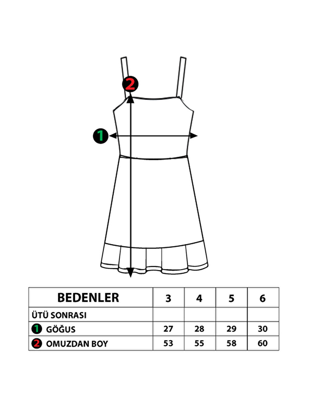 Gri Kız Çocuk Flamingo Desenli Büzgü Detaylı Elbise-1