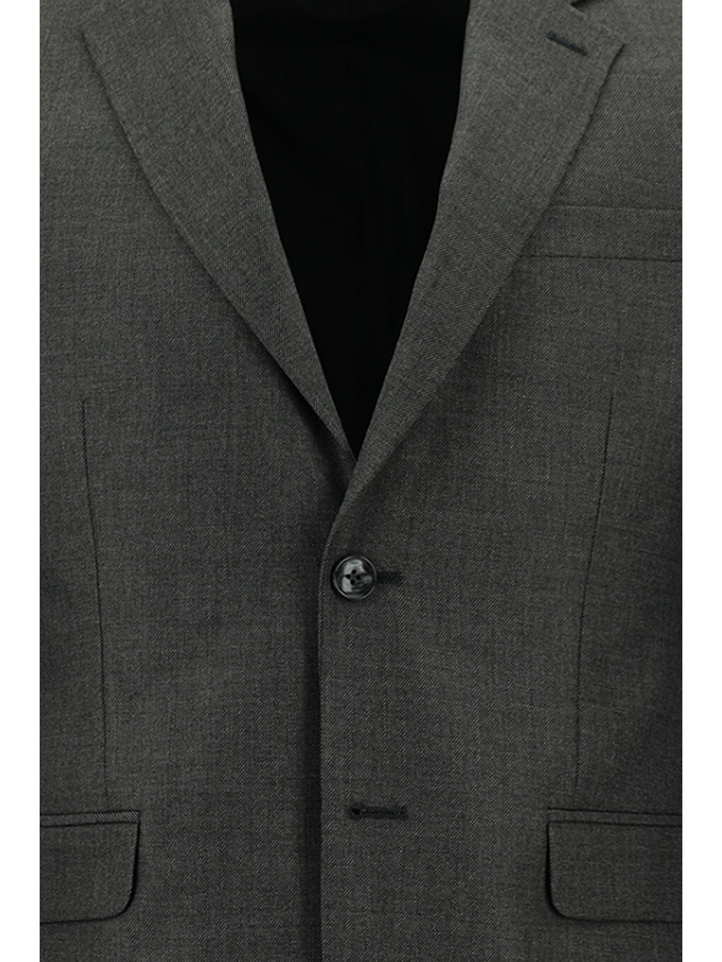 Antrasit Slim Fit Dar Kesim Klasik Takım Elbise-3