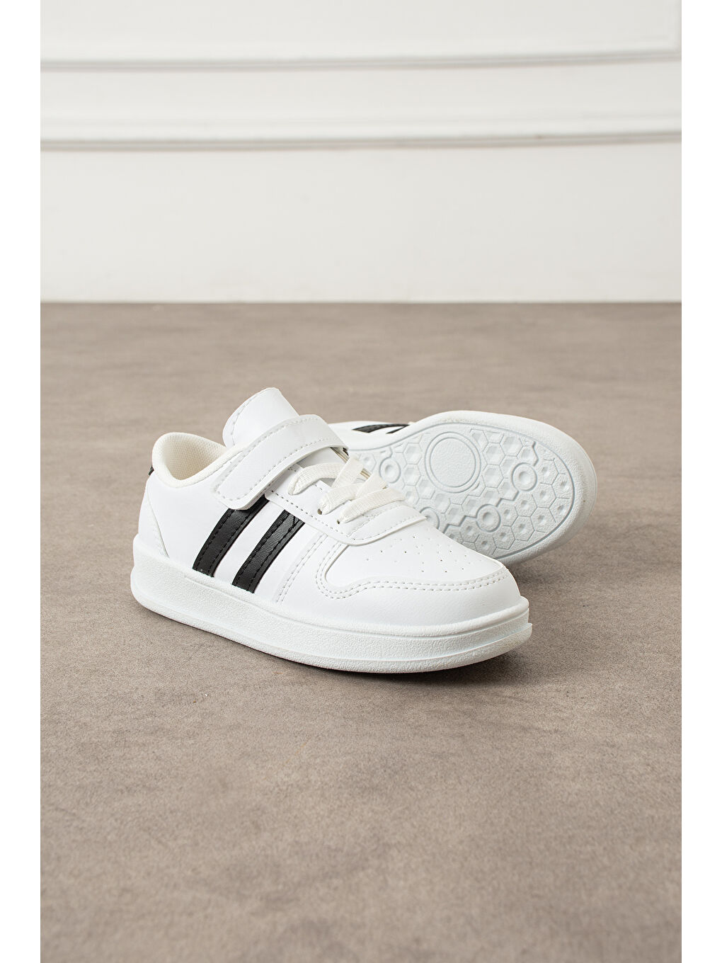 Beyaz Çocuk Sneaker Günlük Ayakkabı-1