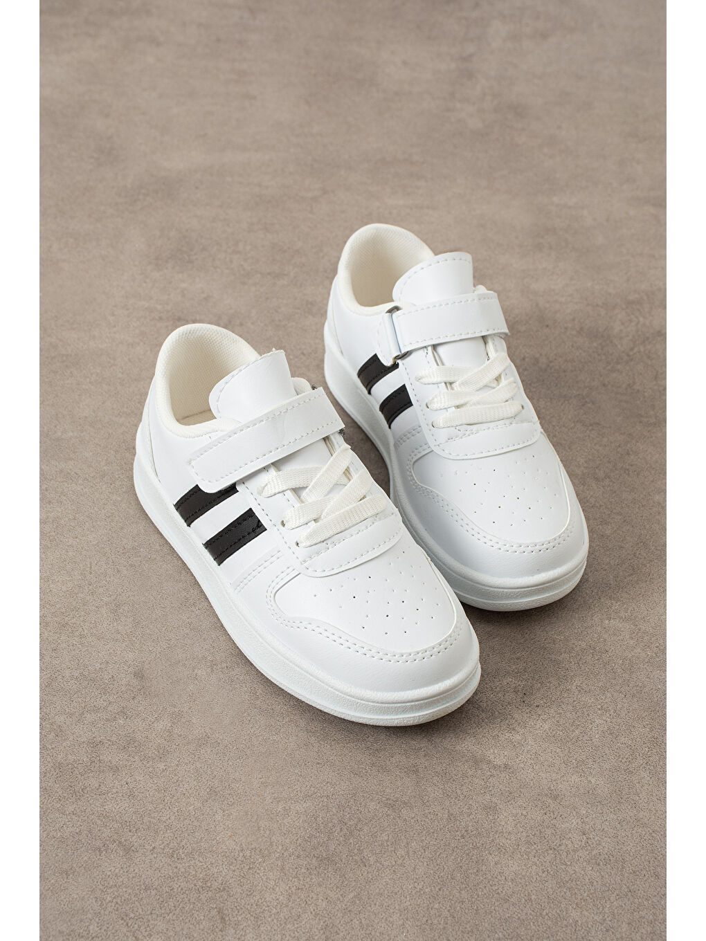 Beyaz Çocuk Sneaker Günlük Ayakkabı-2