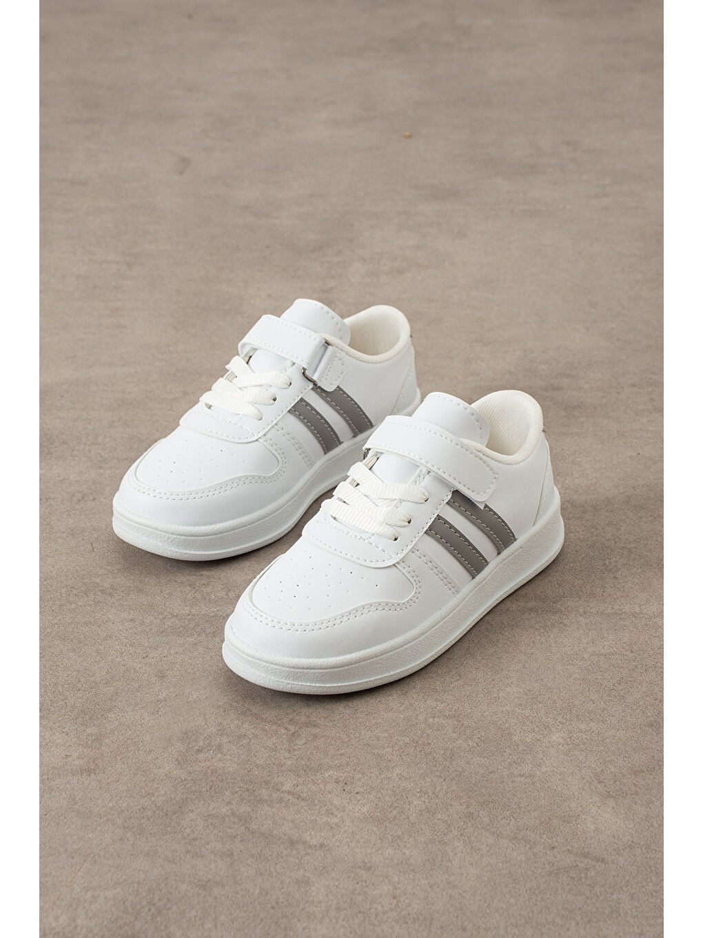 Gri Çocuk Sneaker Günlük Ayakkabı-1