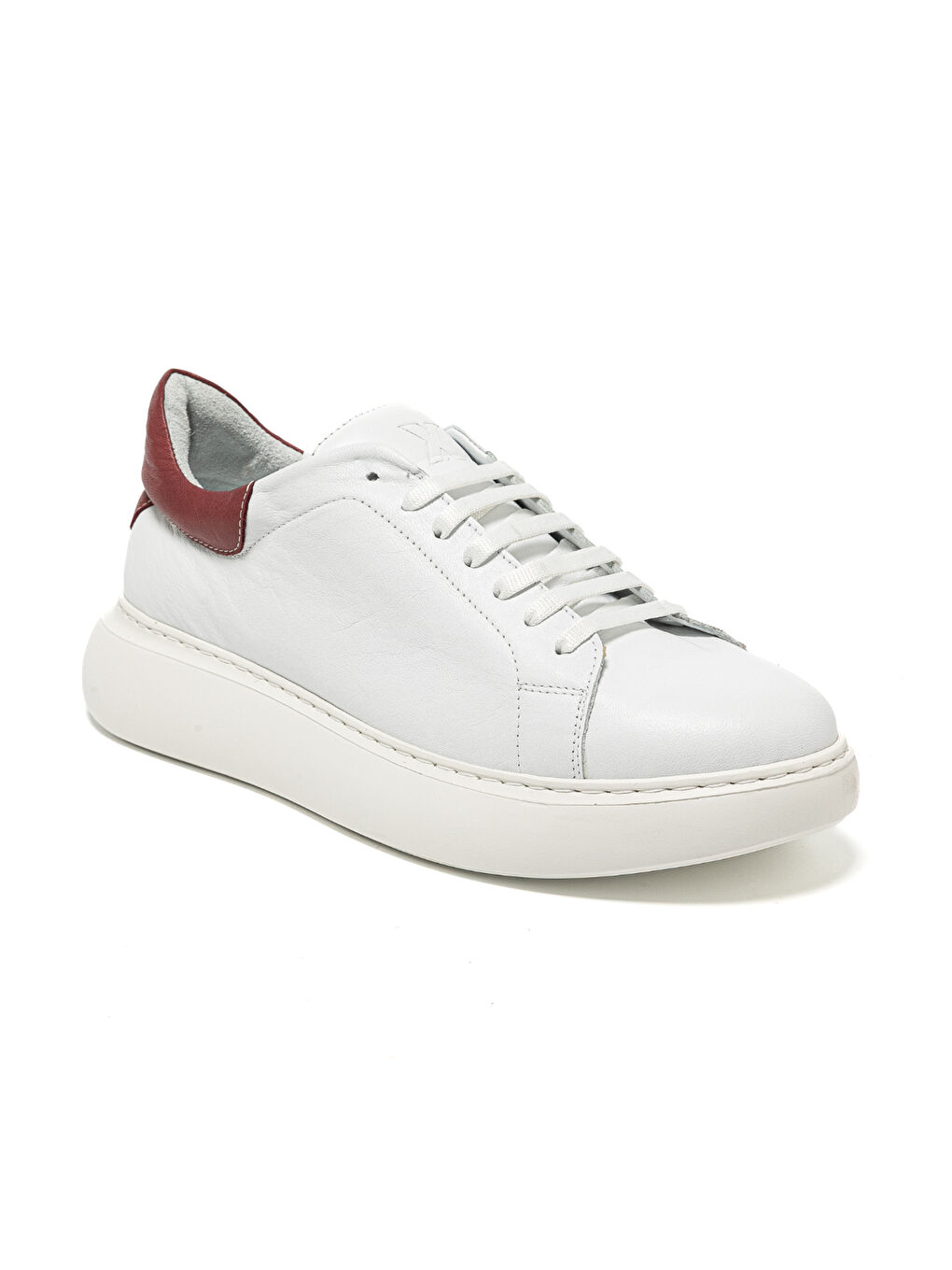 Erkek Sneaker ( Günlük) RC-25Y-058-R1960 Beyaz-Bordo-1