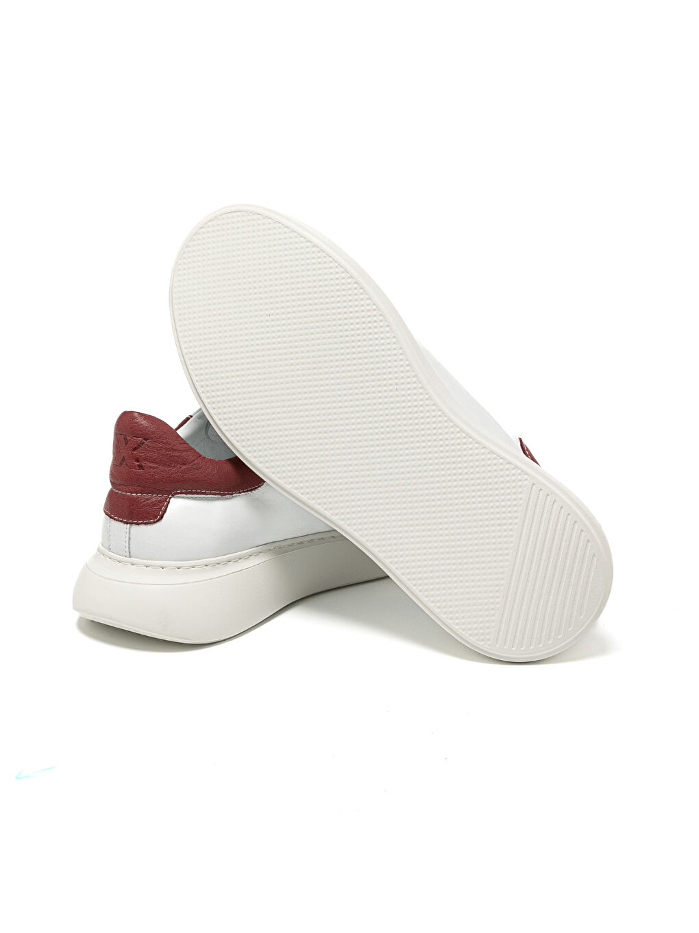 Erkek Sneaker ( Günlük) RC-25Y-058-R1960 Beyaz-Bordo-4