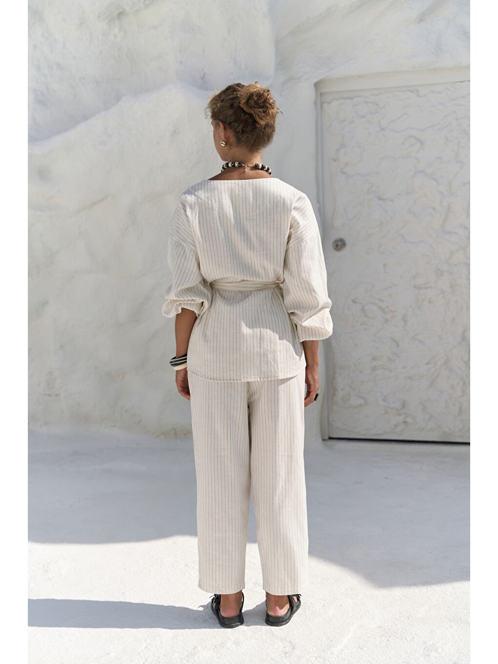 Neva Bej Kimono Pantolon Takım-4