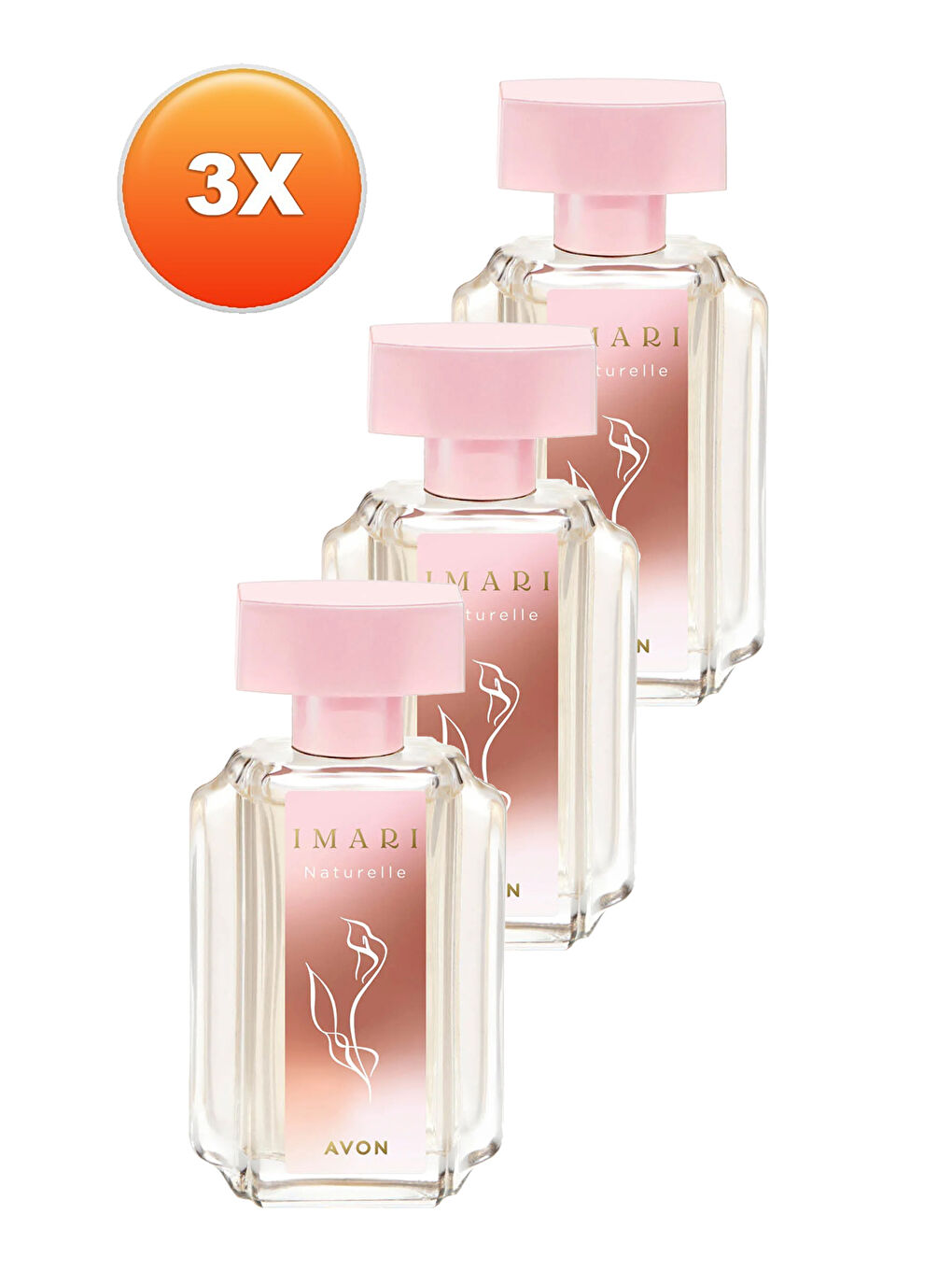 AVON Imari Naturelle Kadın Parfüm Edt 50 Ml. Üçlü Set - 1