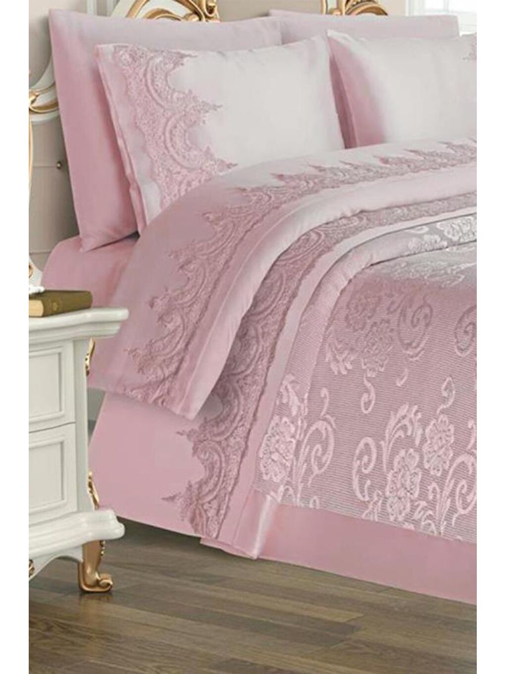 Pembe Violet Pike Takımı 6 Parça Pudra-2