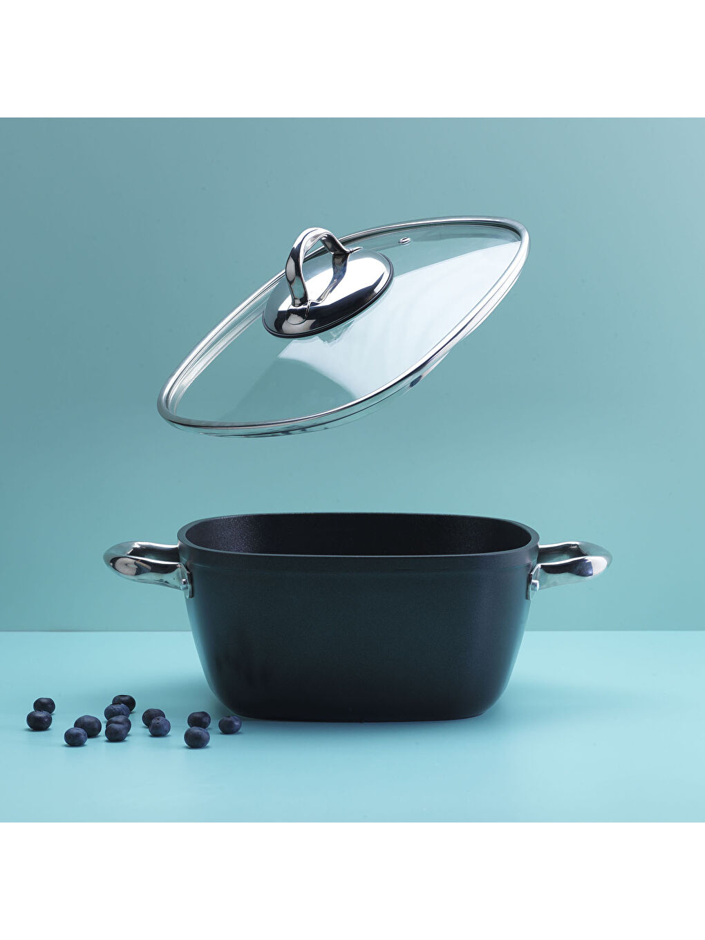 Siyah Gastronomie Master Granit Derin Tencere-26Cm-5