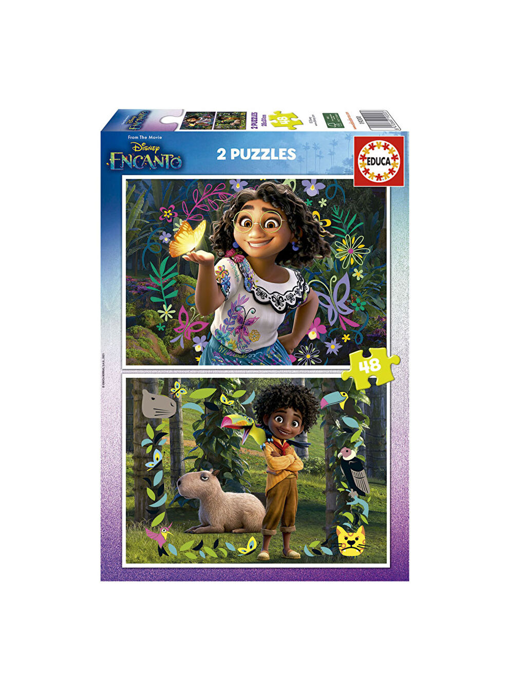 Çocuk Puzzle 2X48 Parça Encanto 19200