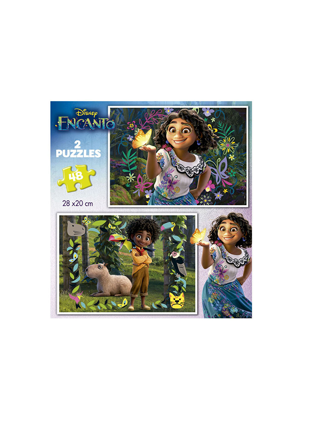 Çocuk Puzzle 2X48 Parça Encanto 19200-1