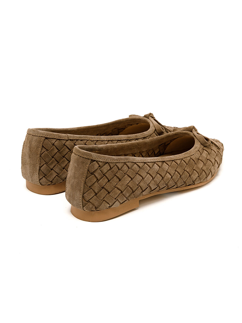 Bej Kadın Babet MAR-25Y-147-5143 Vizon Süet-4