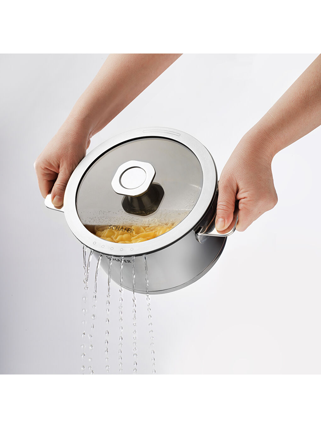 Gri Steel Pro Çelik Tencere Seti 8 Parça-Inox-5