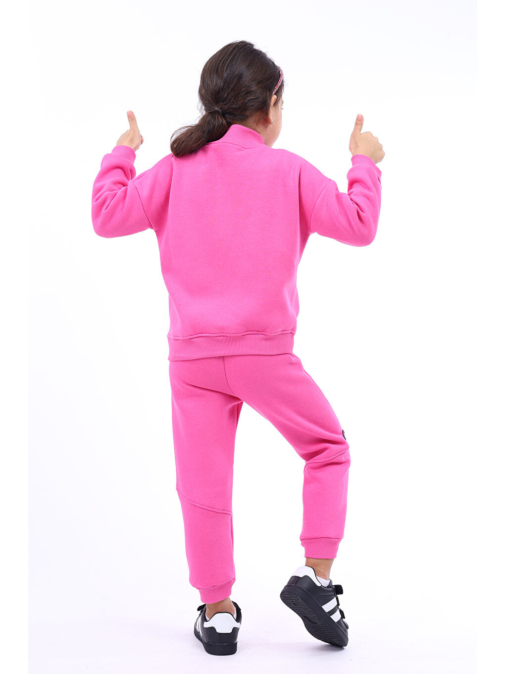 Fuşya Kız Çocuk Eşofman Takım-1