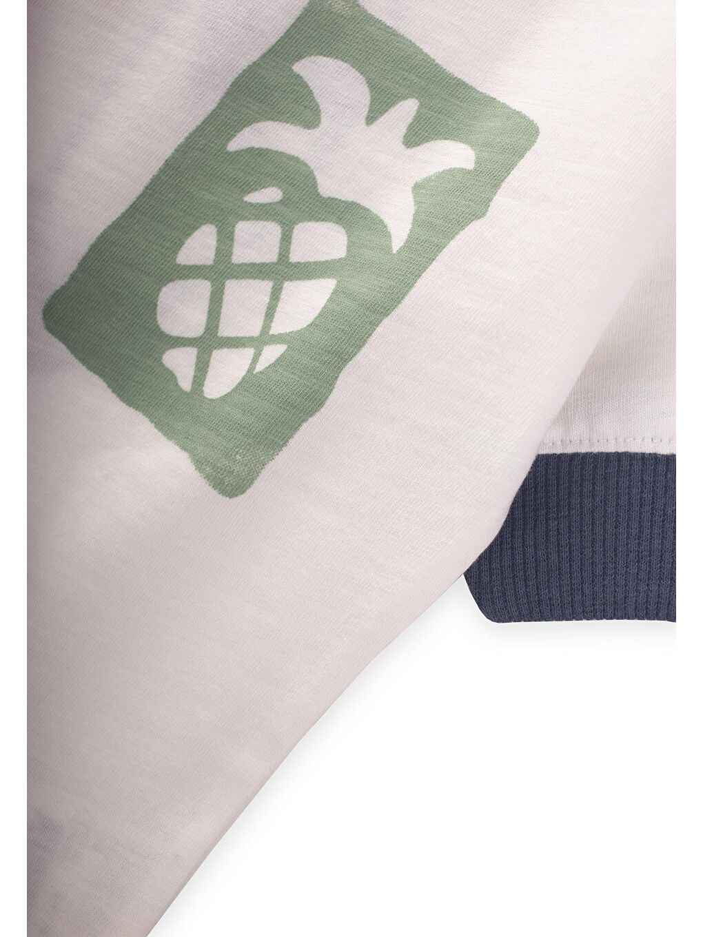 Lacivert Erkek Çocuk Baskılı Takım-2