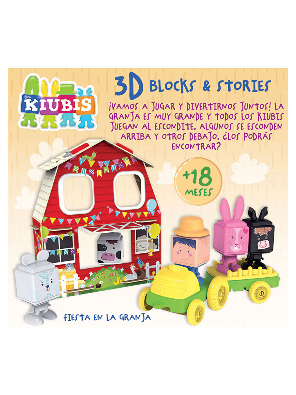 Çocuk Puzzle Fiesta En La Grnja The Kiubis 19224-2