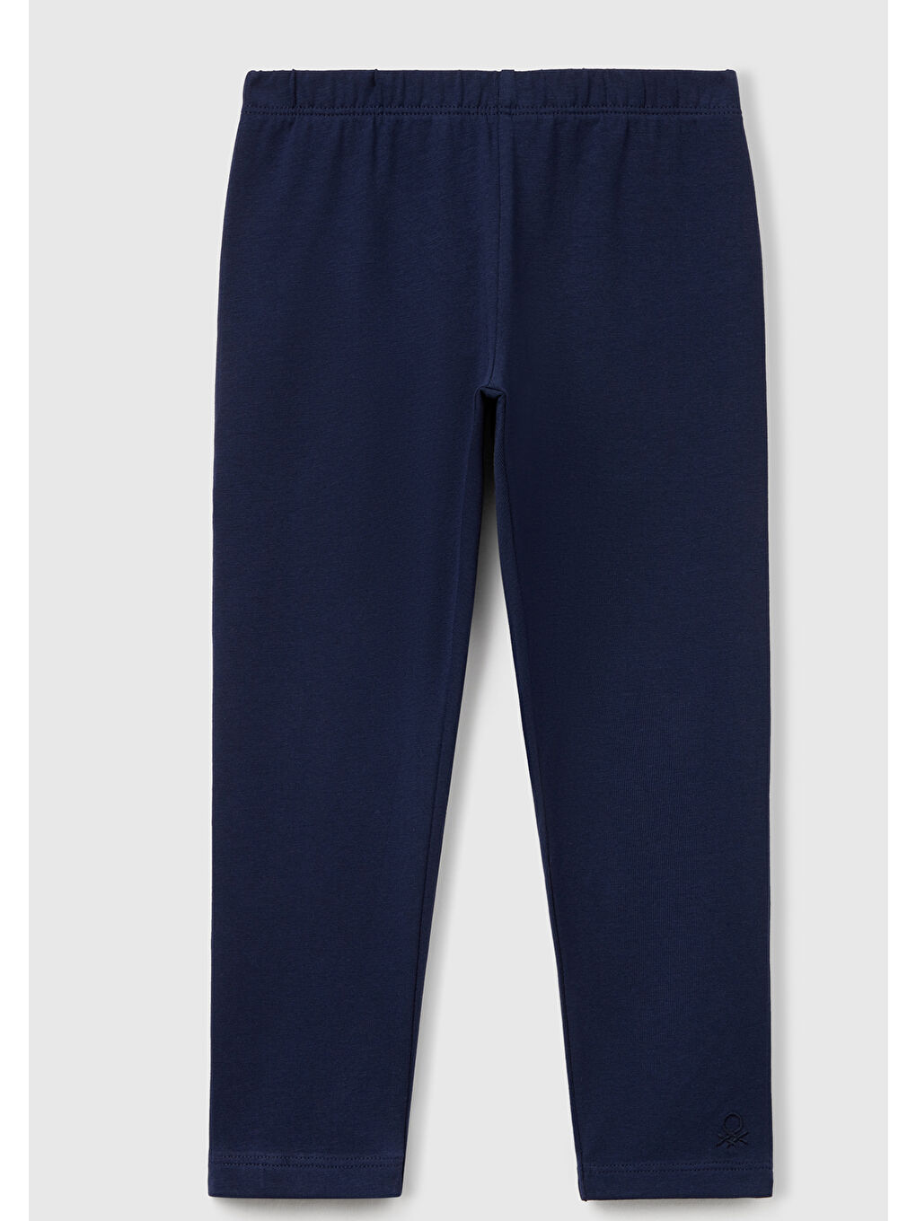 Kız Çocuk Lacivert Benetton Logolu Uzun Tayt