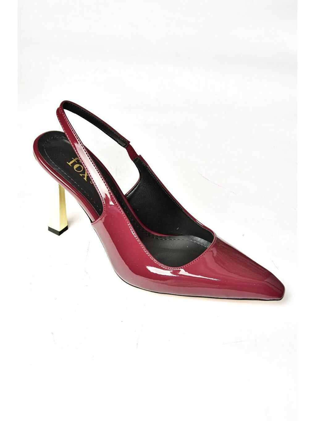 S7520746 Bordo Kadın Topuklu Ayakkabı-2