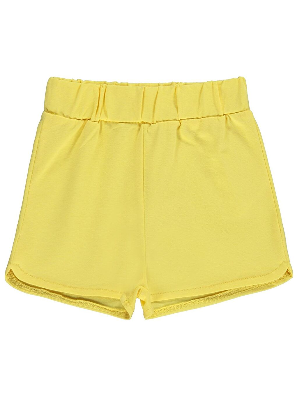 Baby Düz Basic 6-18 Ay Şort Km - Sarı 6-9 Ay