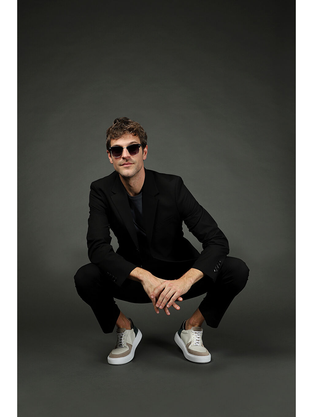 Siyah Regular Fit Süper Esnek Takım Elbise