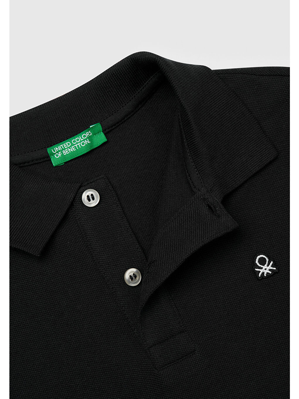 Erkek Çocuk Siyah Logolu Pike Polo T-Shirt-2