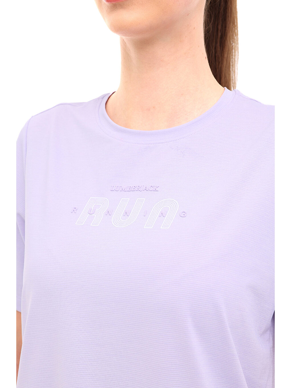 Mor WL 11PEAK-3 6FX Lila Kadın Kısa Kol T-Shirt-3