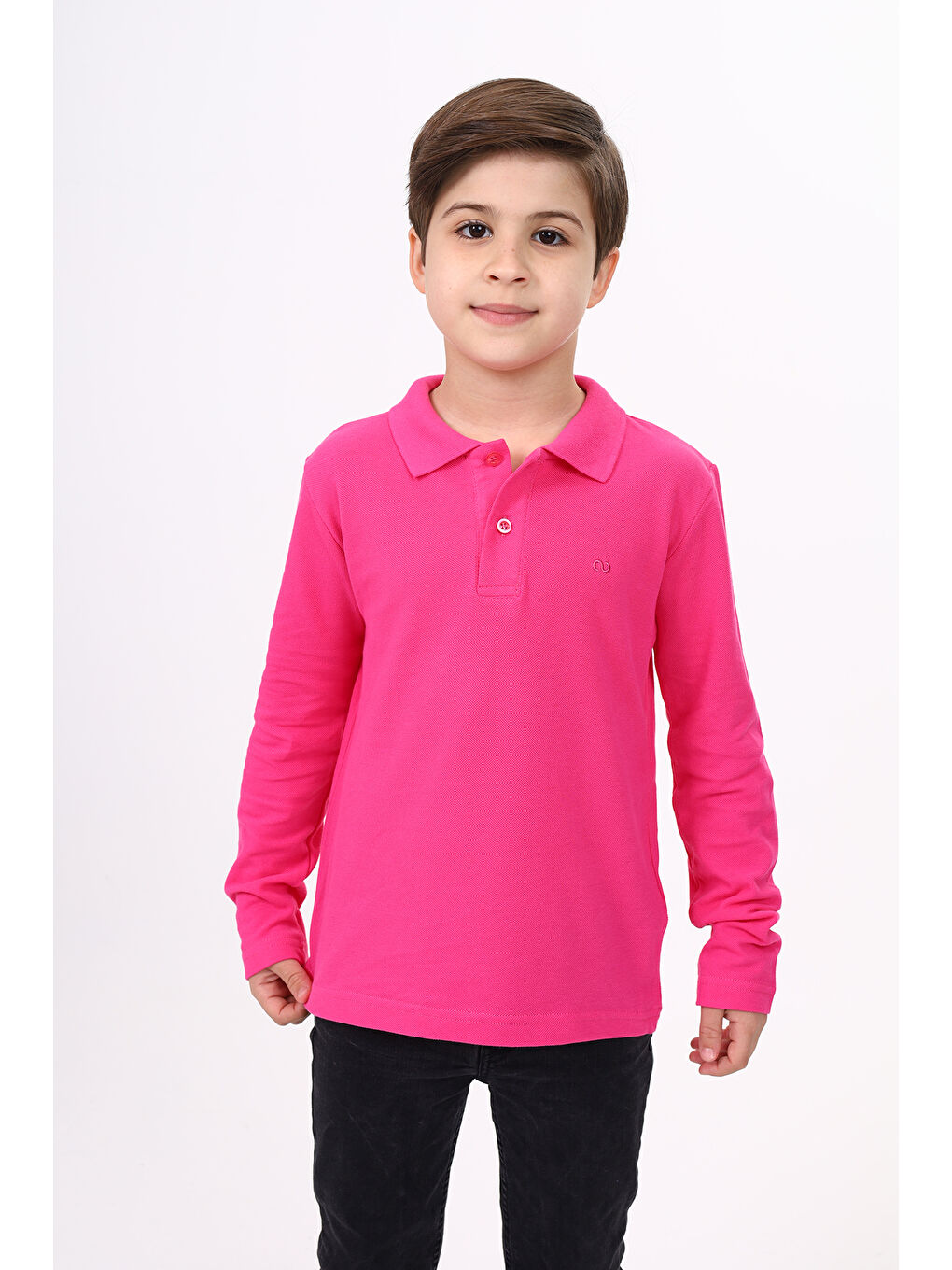 Toontoykids Fuşya Unisex Çocuk Nakışlı Tişört