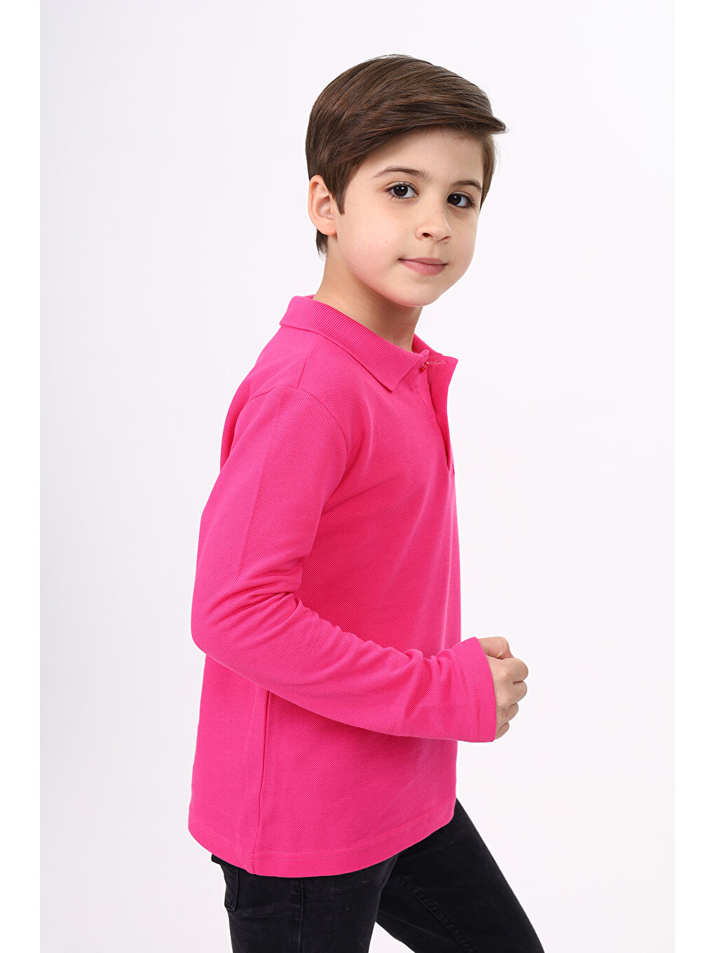 Toontoykids Fuşya Unisex Çocuk Nakışlı Tişört - 2