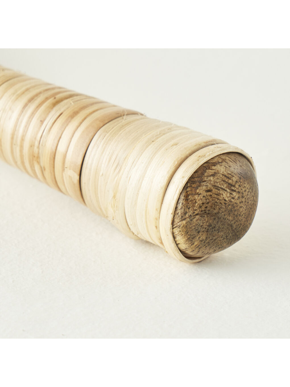 Bej Varna Salata Servis Seti Naturel (22x8 cm)-4