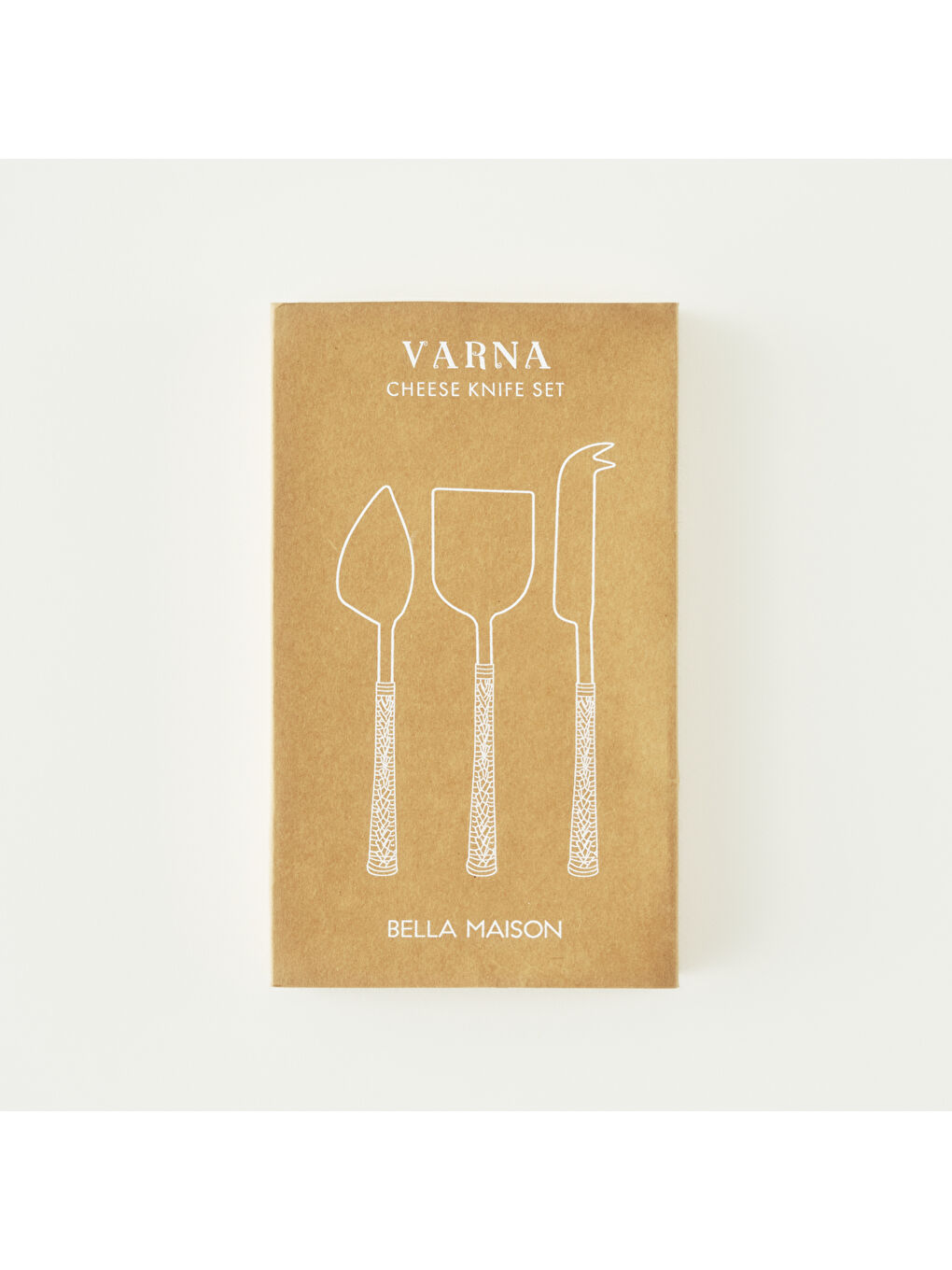 Bej Varna Peynir Bıçağı Seti Naturel-6
