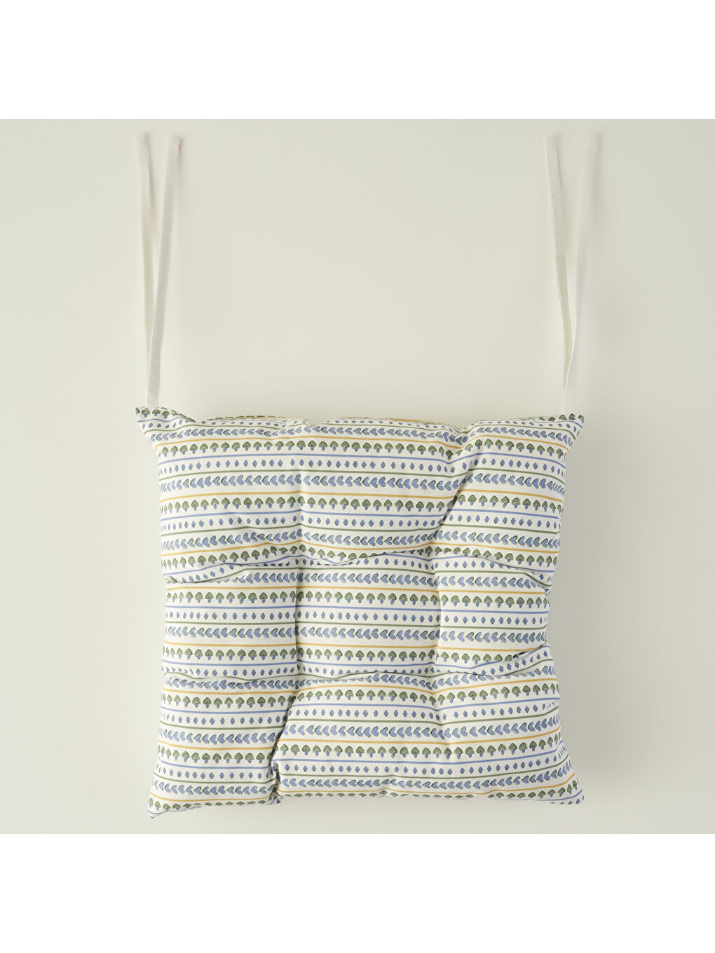 Karışık Lemoncello Baskılı Sandalye Minderi (40x40 cm)