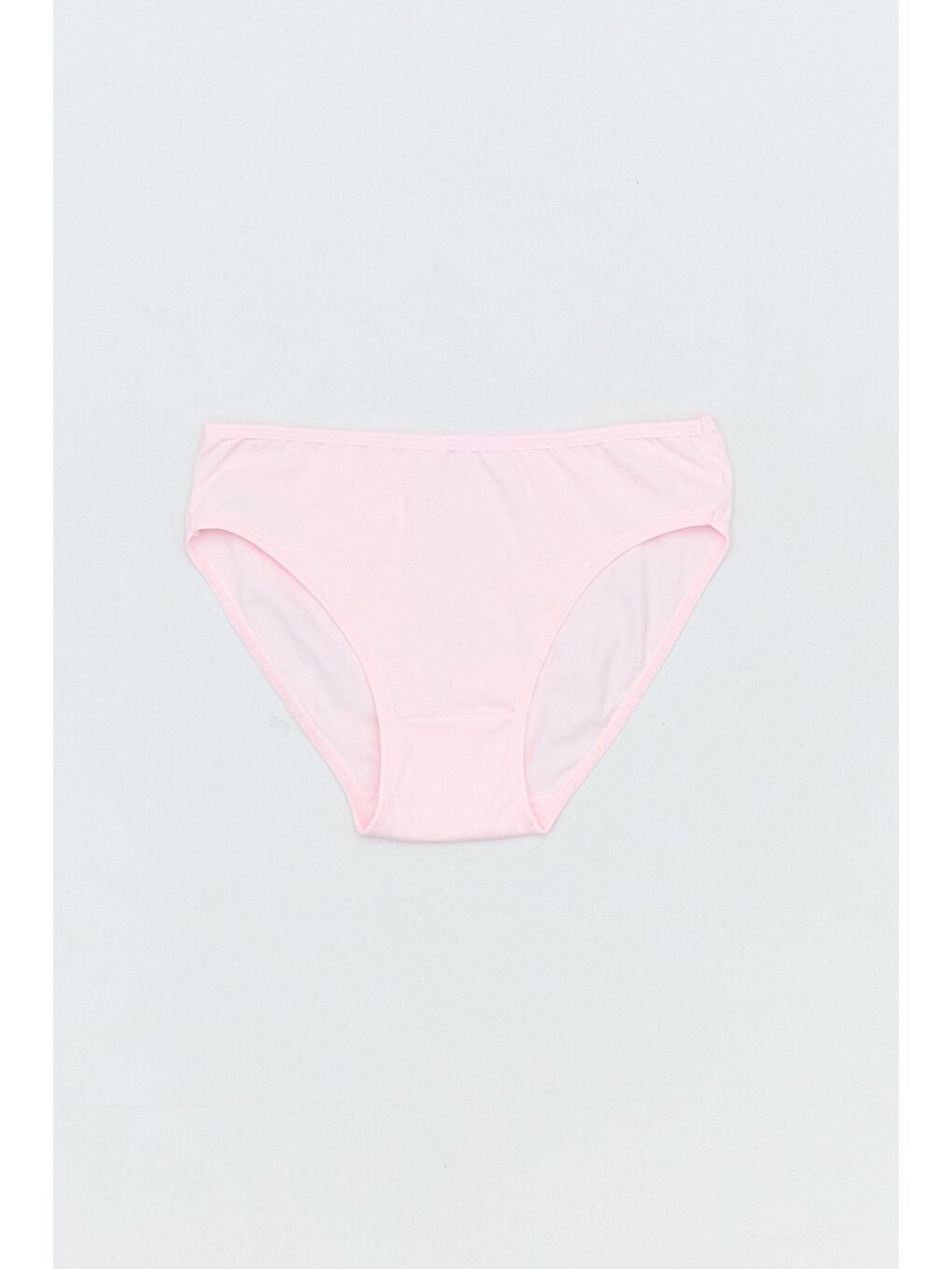 Pembe Çizgili Kalp Baskılı 3 Lü Kız Çocuk Külot-1