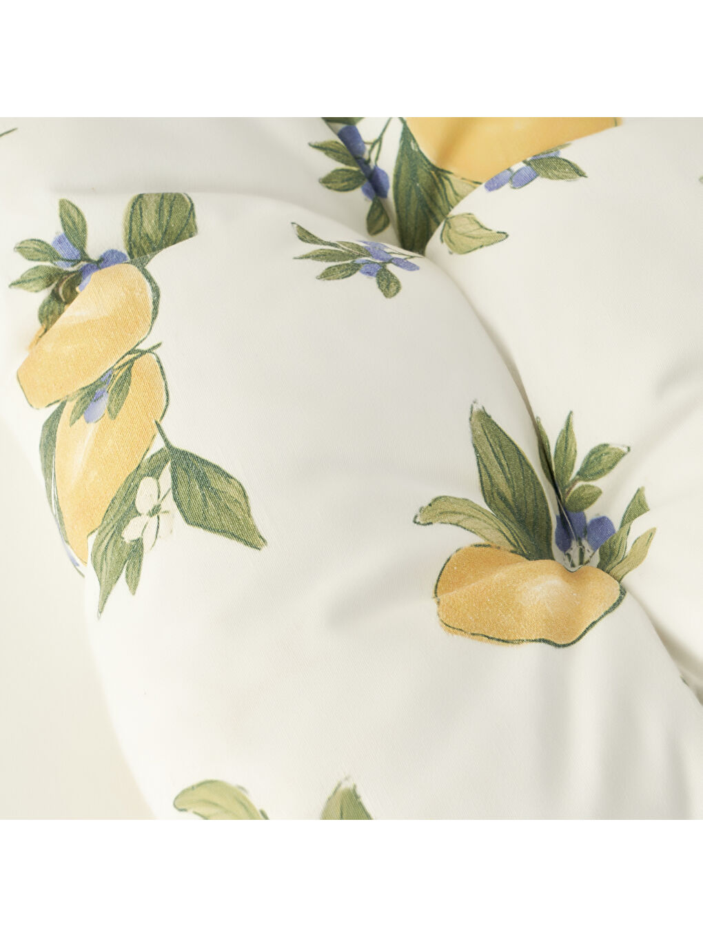 Lemoncello Yellow Baskılı Sandalye Minderi Sarı (40x40 cm)-2