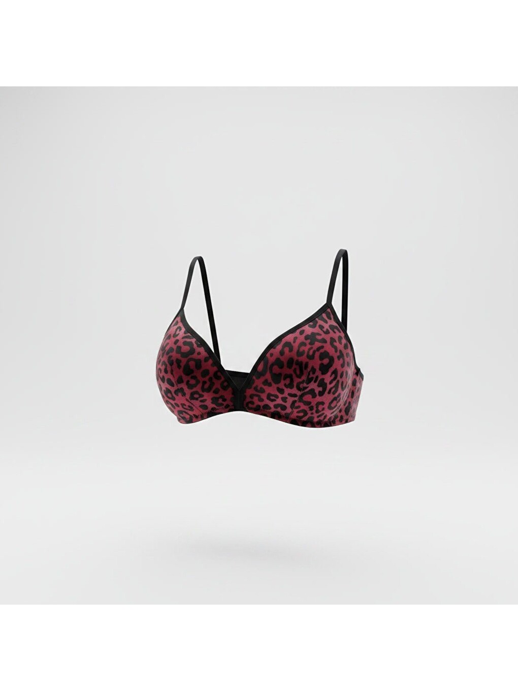 Bordo Kadın Balensiz Dolgusuz İlk Sütyen Bb2174