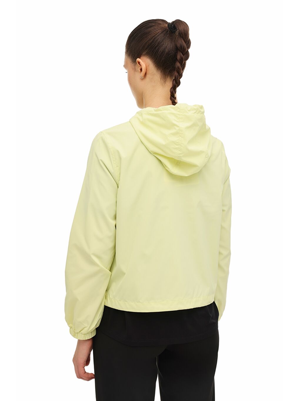 WL 8GABY 8P100 6FX Sarı Kadın Yağmurluk-1