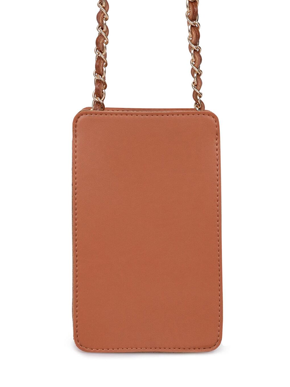 Sarı Kadın Zincir Askılı Omuz Çantası-3