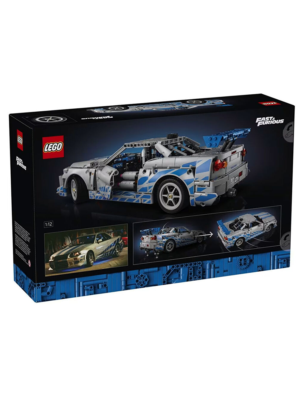 Technic Hızlı Öfkeli Nissan Skyline GT-R 42210-1