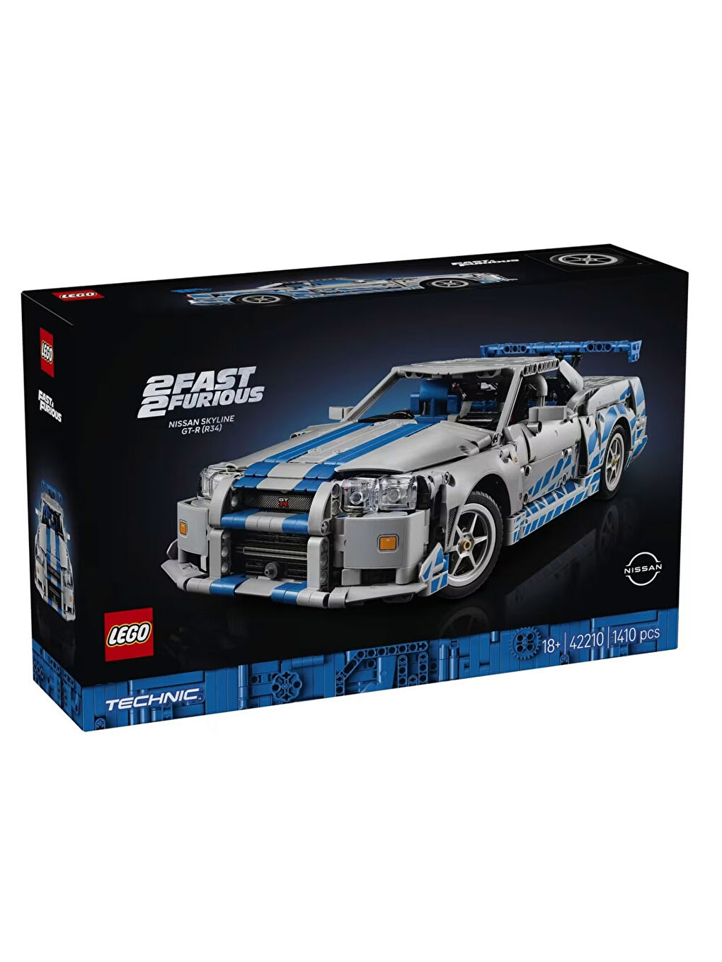 Technic Hızlı Öfkeli Nissan Skyline GT-R 42210-4