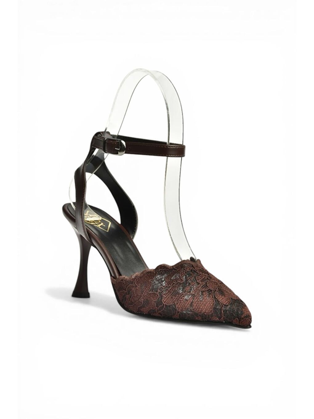 Kahverengi Kadın Topuklu Ayakkabı Y752044206-4