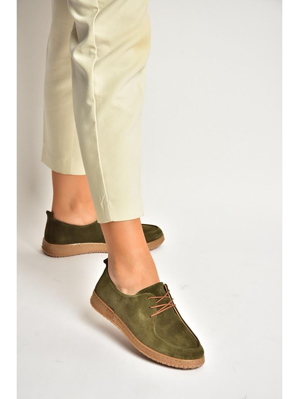 Haki Kadın Ayakkabı Y555323002-2