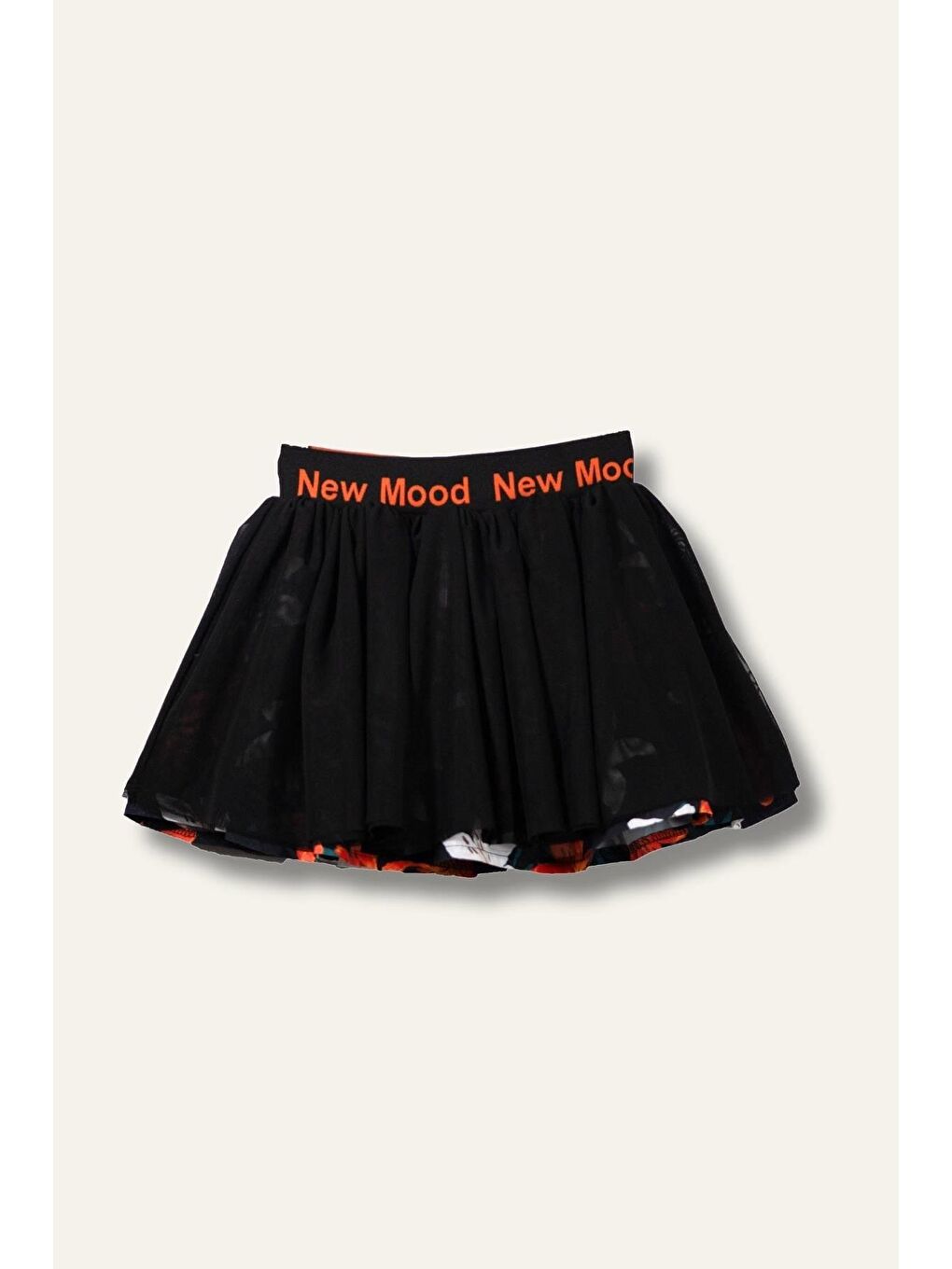 Kız Çocuk Tüllü Etek - Siyah