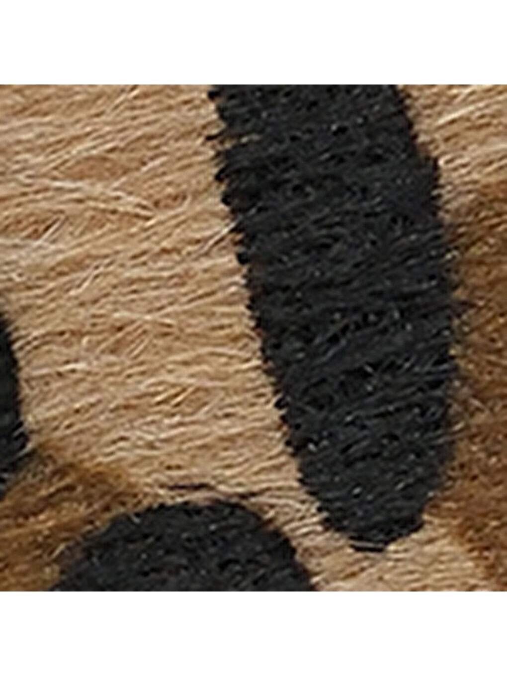 Kahverengi Bren Kadın Leopar Desenli Terlik-8