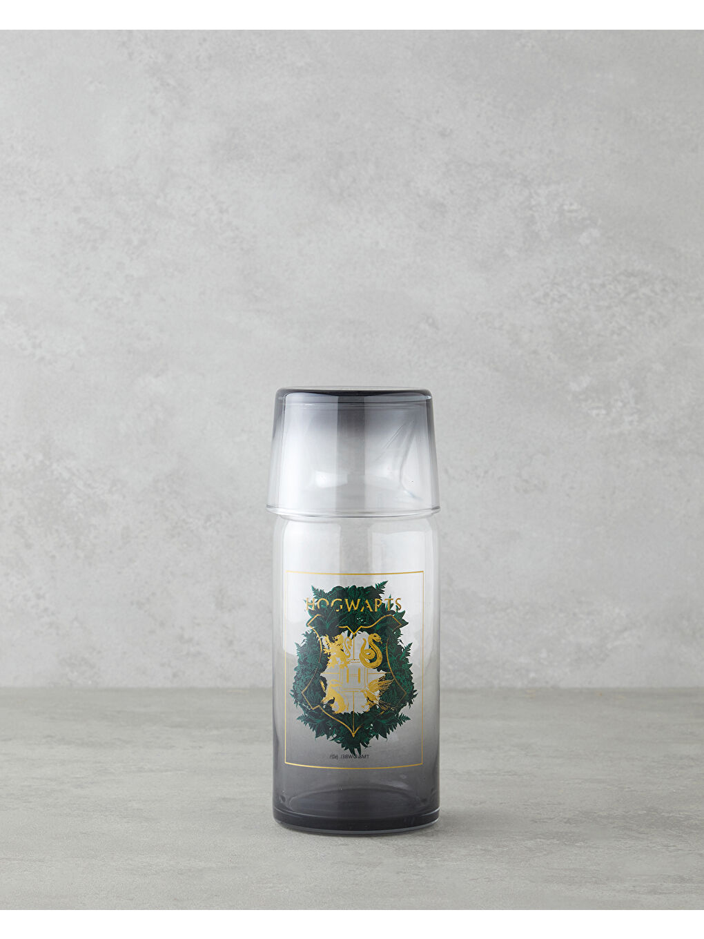 Beyaz Harry Potter Cam Lisanslı Başucu Sürahi 700 Ml + 220 Ml Renkli