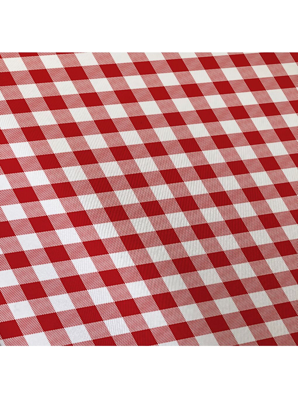Karışık Çift Taraflı Kırmızı Pötikare  Desenli - Baskılı Tek Kişilik Nevresim Takımı-2