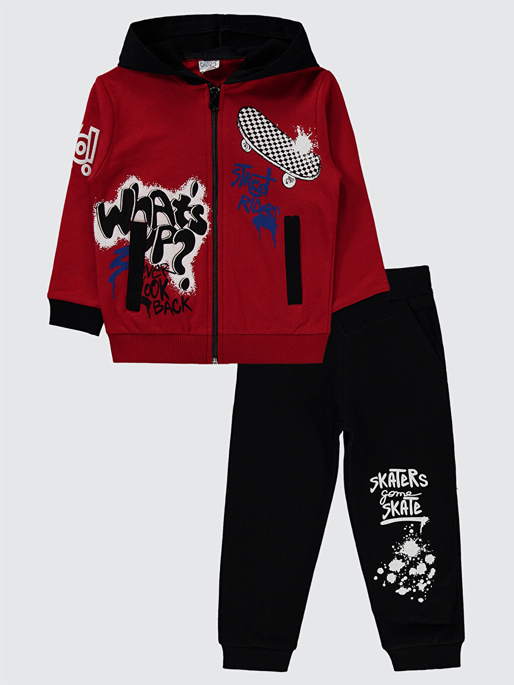 Erkek Çocuk Eşofman Takımı 2-5 Yaş Kırmızı