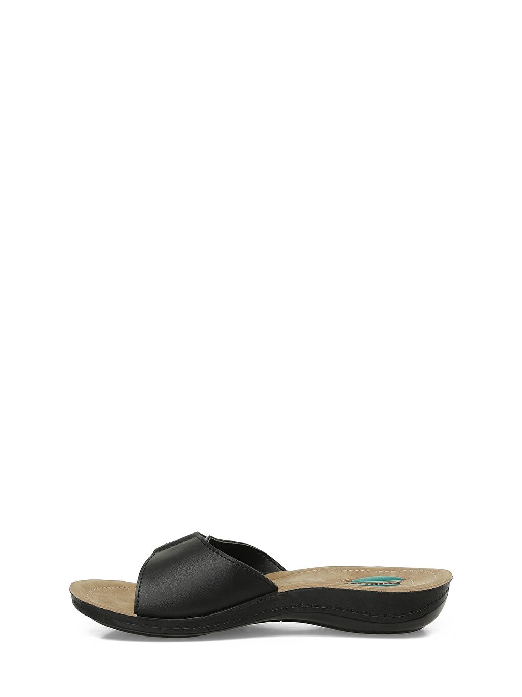 161197.Z5FX Siyah Kadın Ev Terliği-2