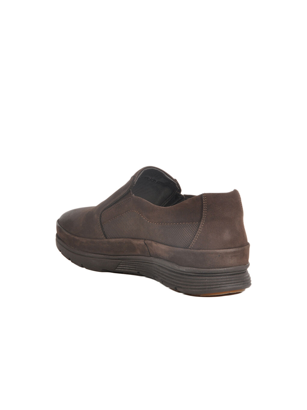 Kahverengi Kahve Nubuk Hakiki Deri Erkek Casual Ayakkabı 2Y8771-F305 M-3