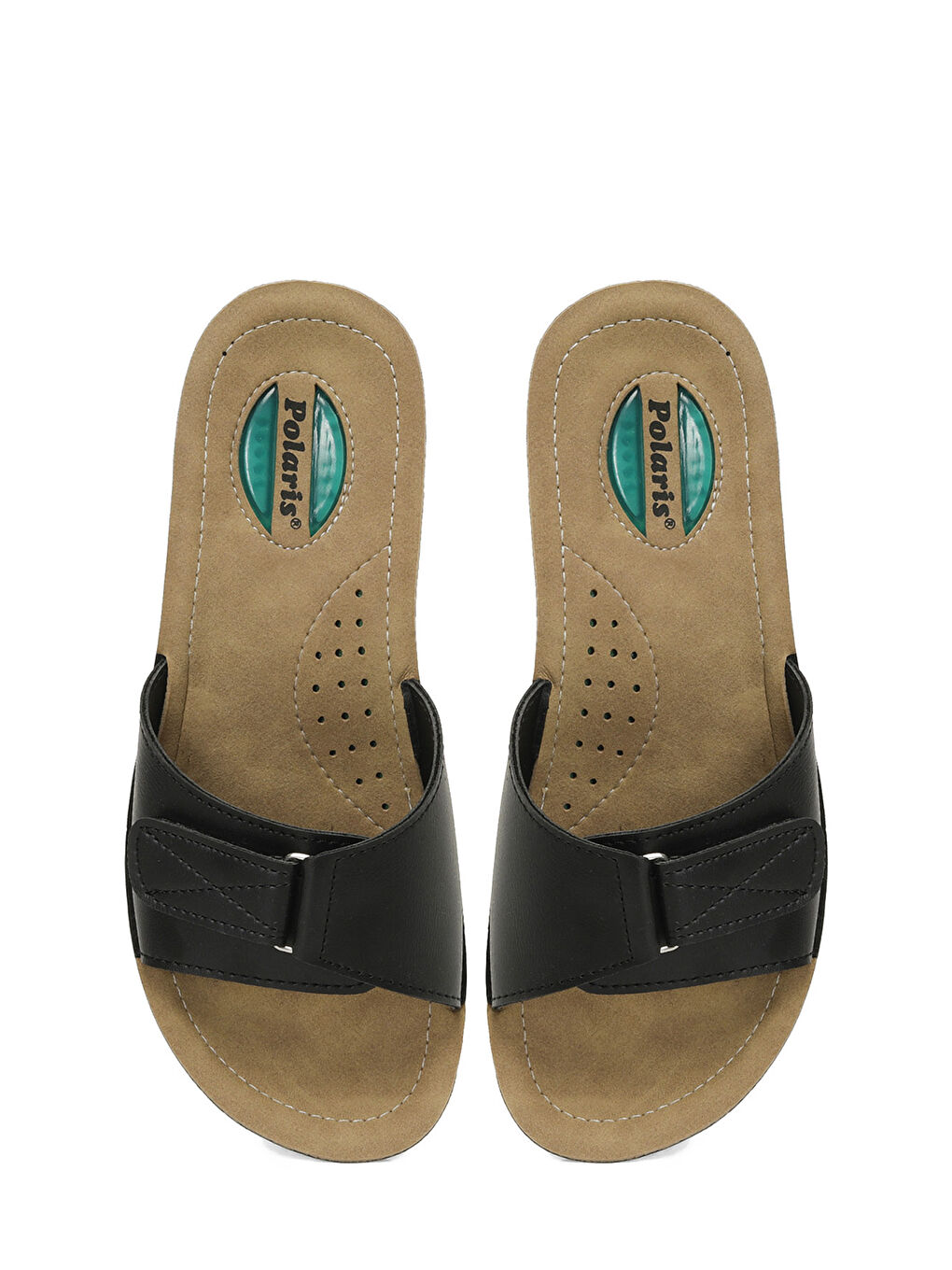 161197.Z5FX Siyah Kadın Ev Terliği-3