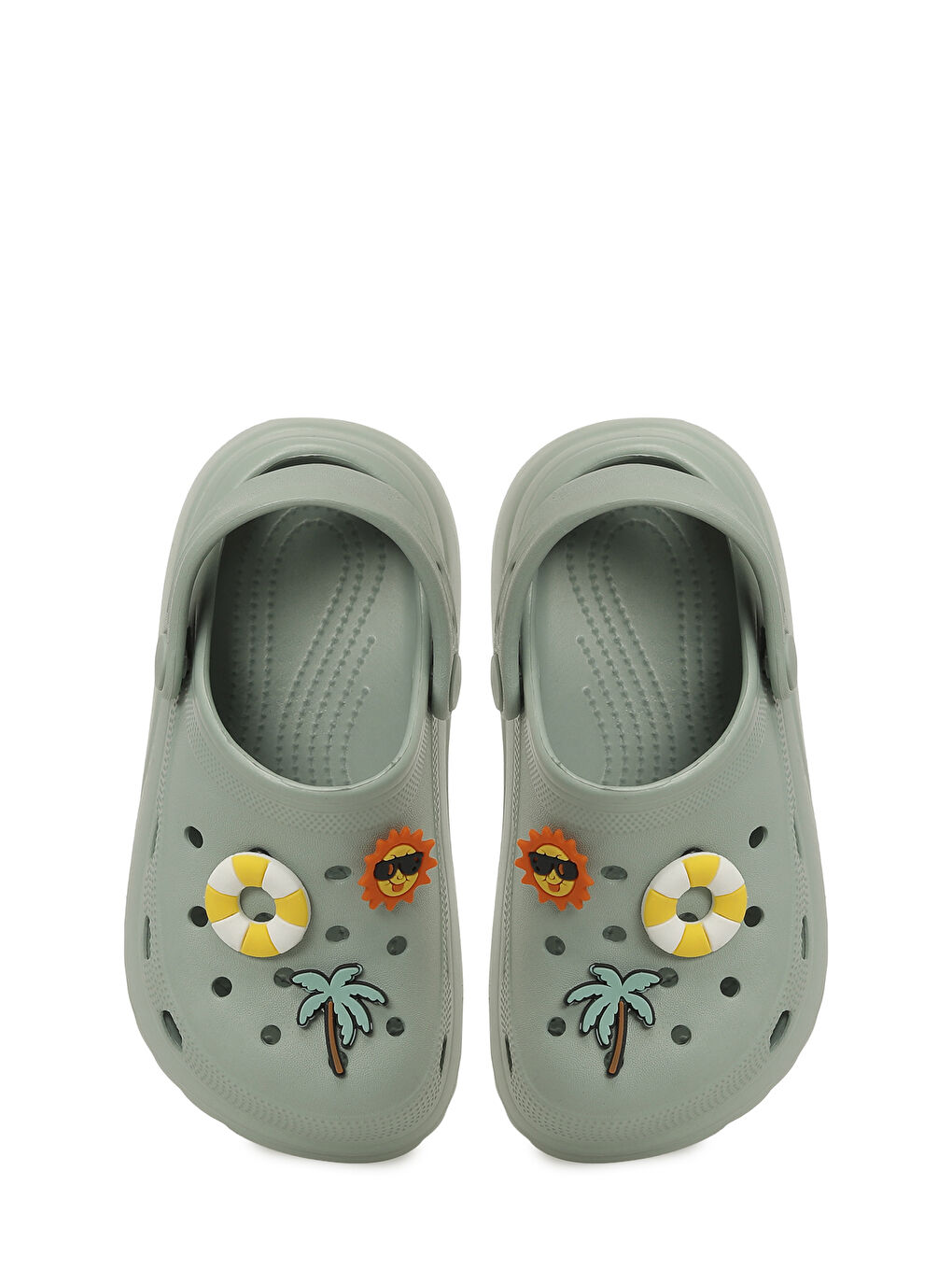 JOSI P 6FX Yeşil Erkek Çocuk Sabo Terlik-3